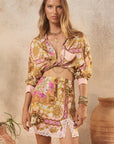 Lovers & Dreamers Shirt - Champagne Peach Dresses SPELL
