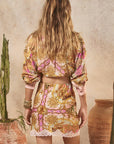 Lovers & Dreamers Shirt - Champagne Peach Dresses SPELL