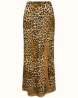 Samantha Bias Skirt - Vintage Leopard Skirts SPELL