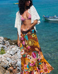Birth of Venus Maxi Skirt - Caramel Skirts SPELL