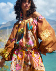 Birth of Venus Tunic Dress - Caramel Dresses SPELL