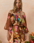 Birth of Venus Tunic Dress - Caramel Dresses SPELL