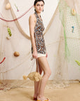 Alémais Sail Halter Mini Dress Dresses Alémais