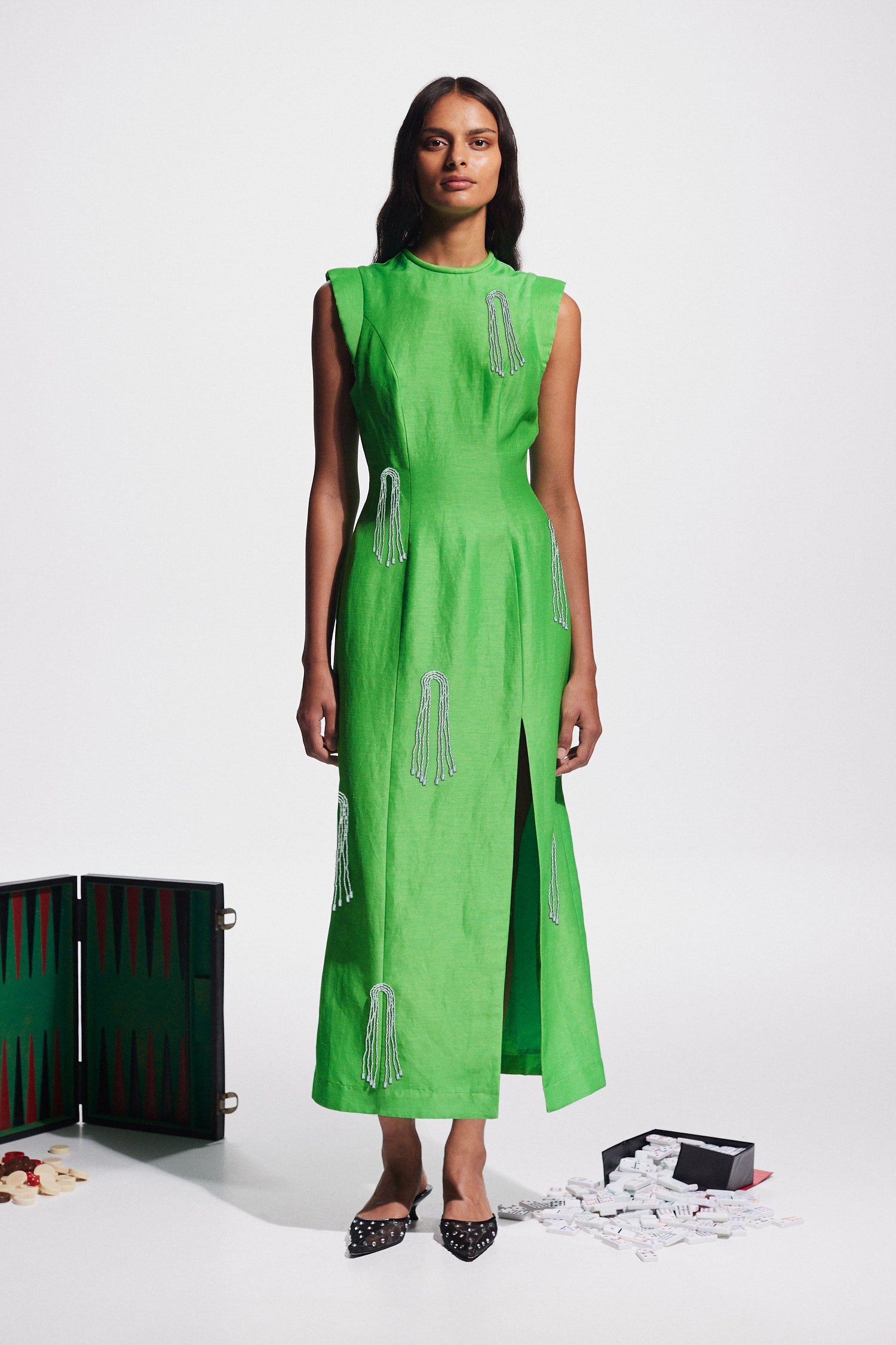 Dazzle Midi Dress Dresses Alèmais   