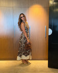 Alémais Sail Halter Midi Dress Dresses Alèmais