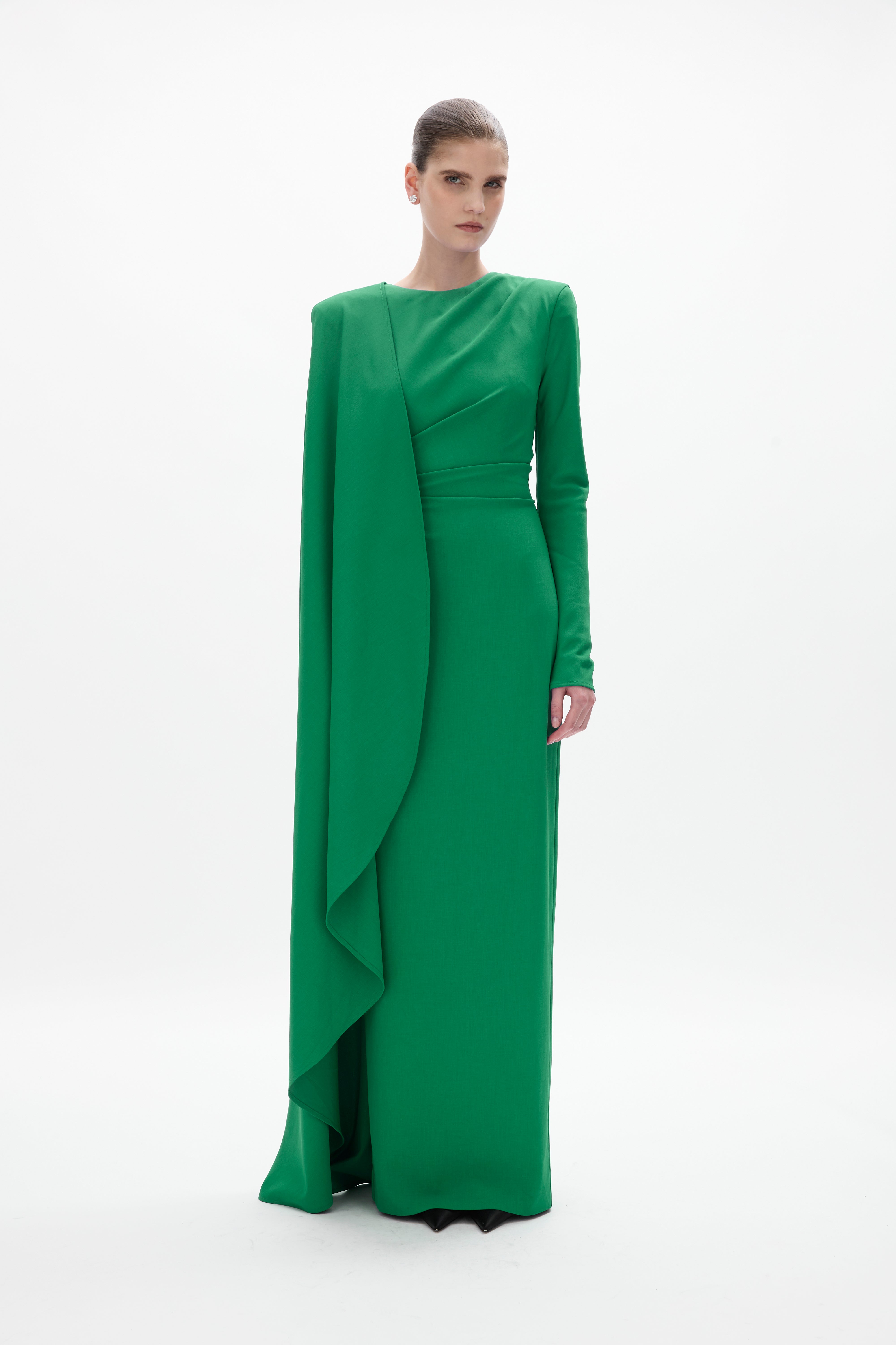 Dion Cape Gown Dresses Rachel Gilbert