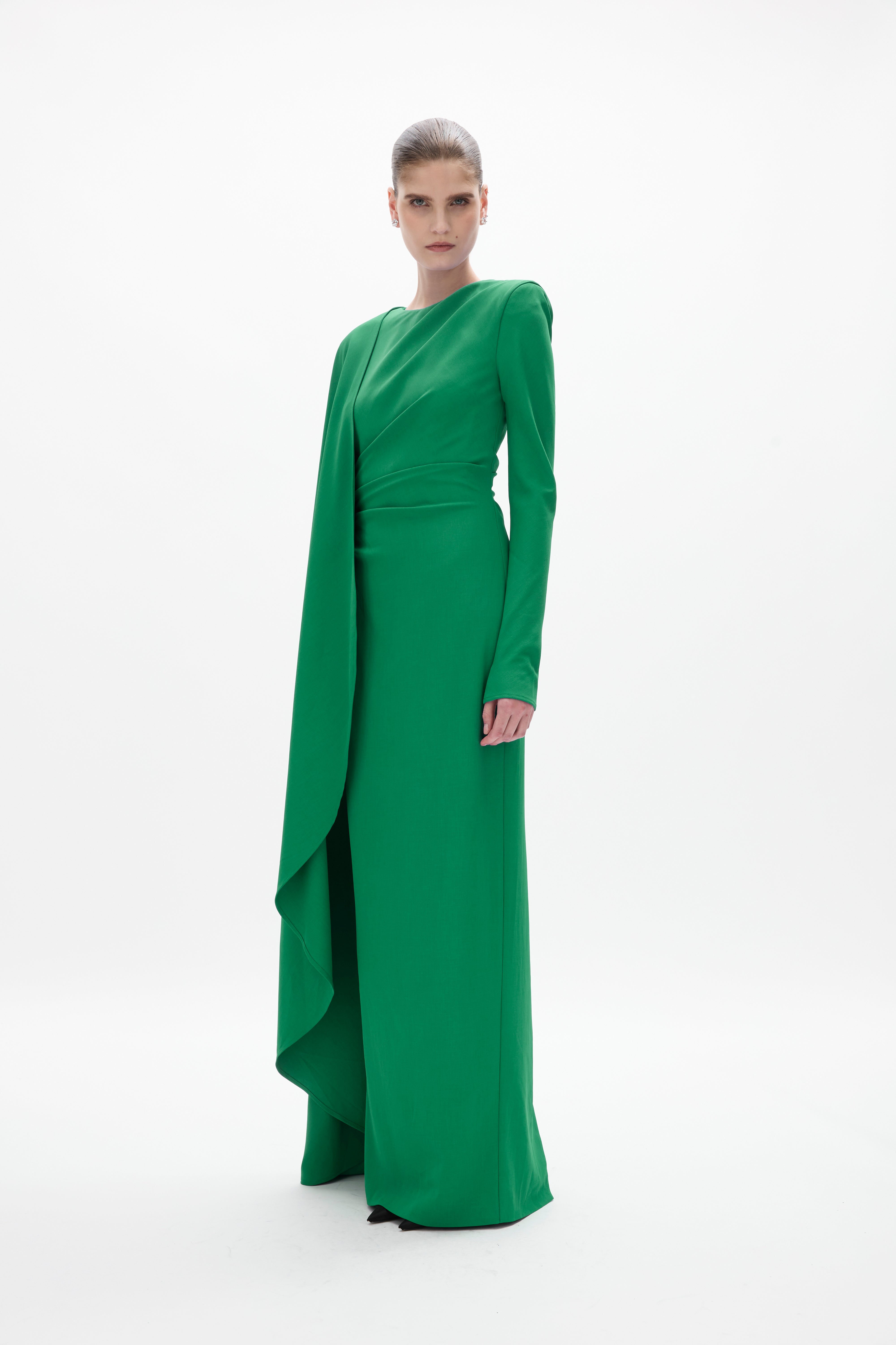 Dion Cape Gown Dresses Rachel Gilbert