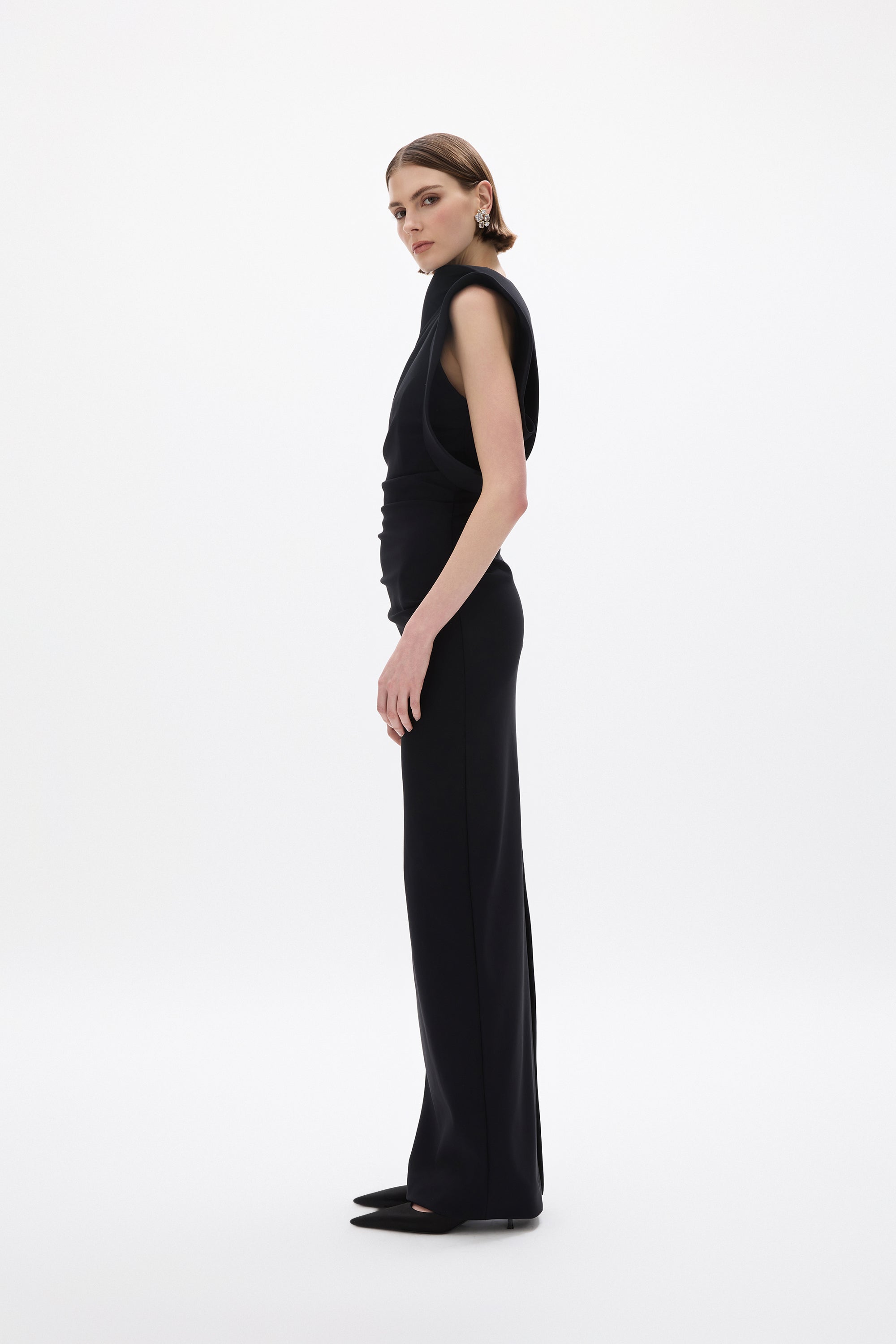 Rowana One Shoulder Gown Dresses Rachel Gilbert