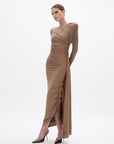Rico Dress- Mocha Dresses Rachel Gilbert