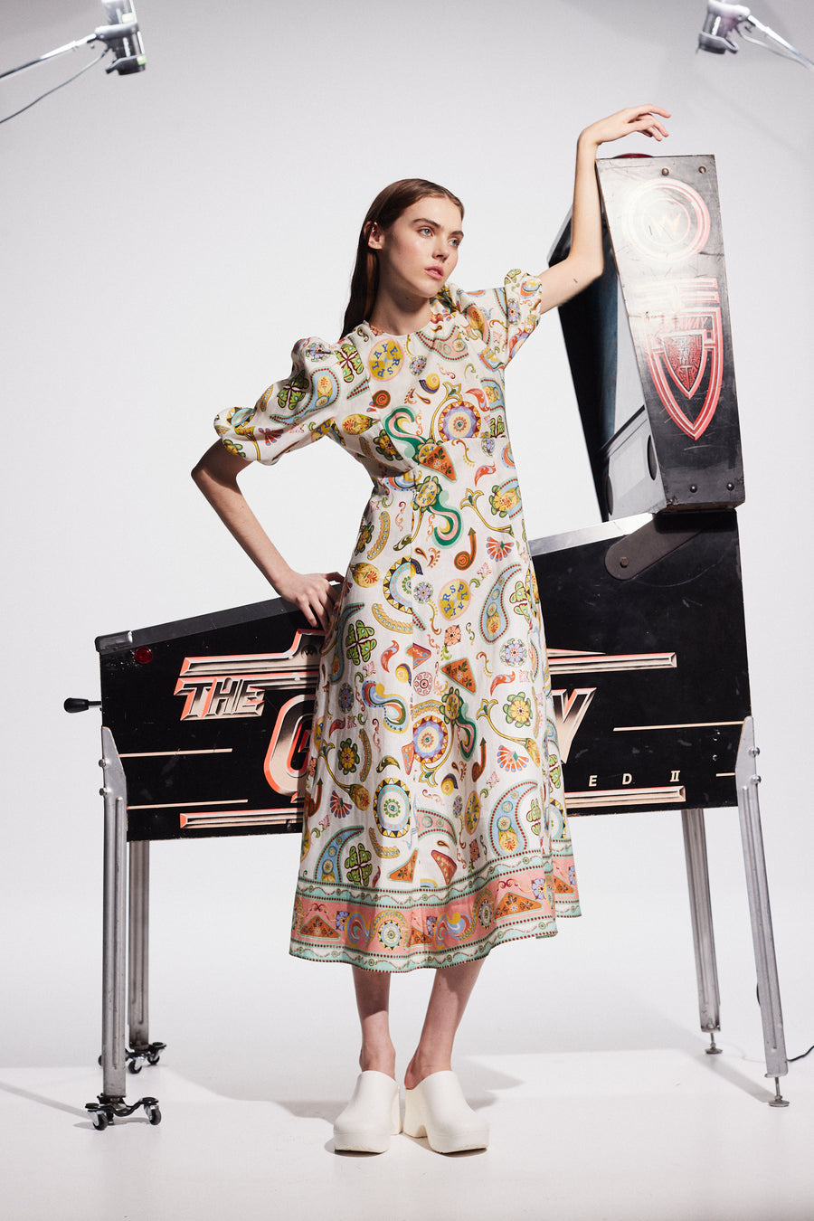 Arcade Midi Dress- Preorder Dresses Alèmais   