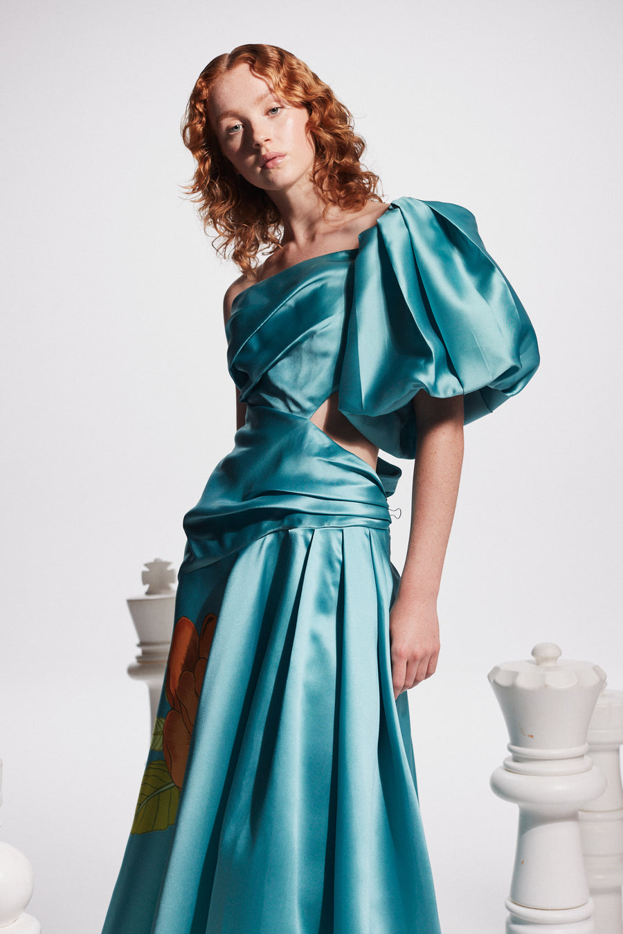 Regent Jade Gown- Preorder Dresses Alèmais   