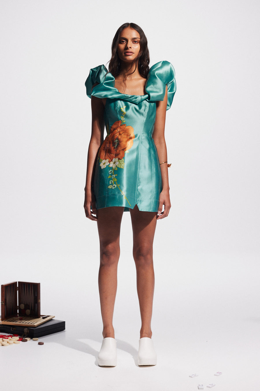 Regent Jade Mini Dress- Preorder Dresses Alèmais   