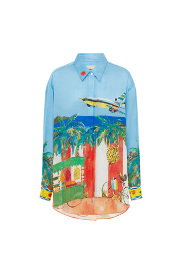 All Aboard Silk Shirt shirt Alèmais   