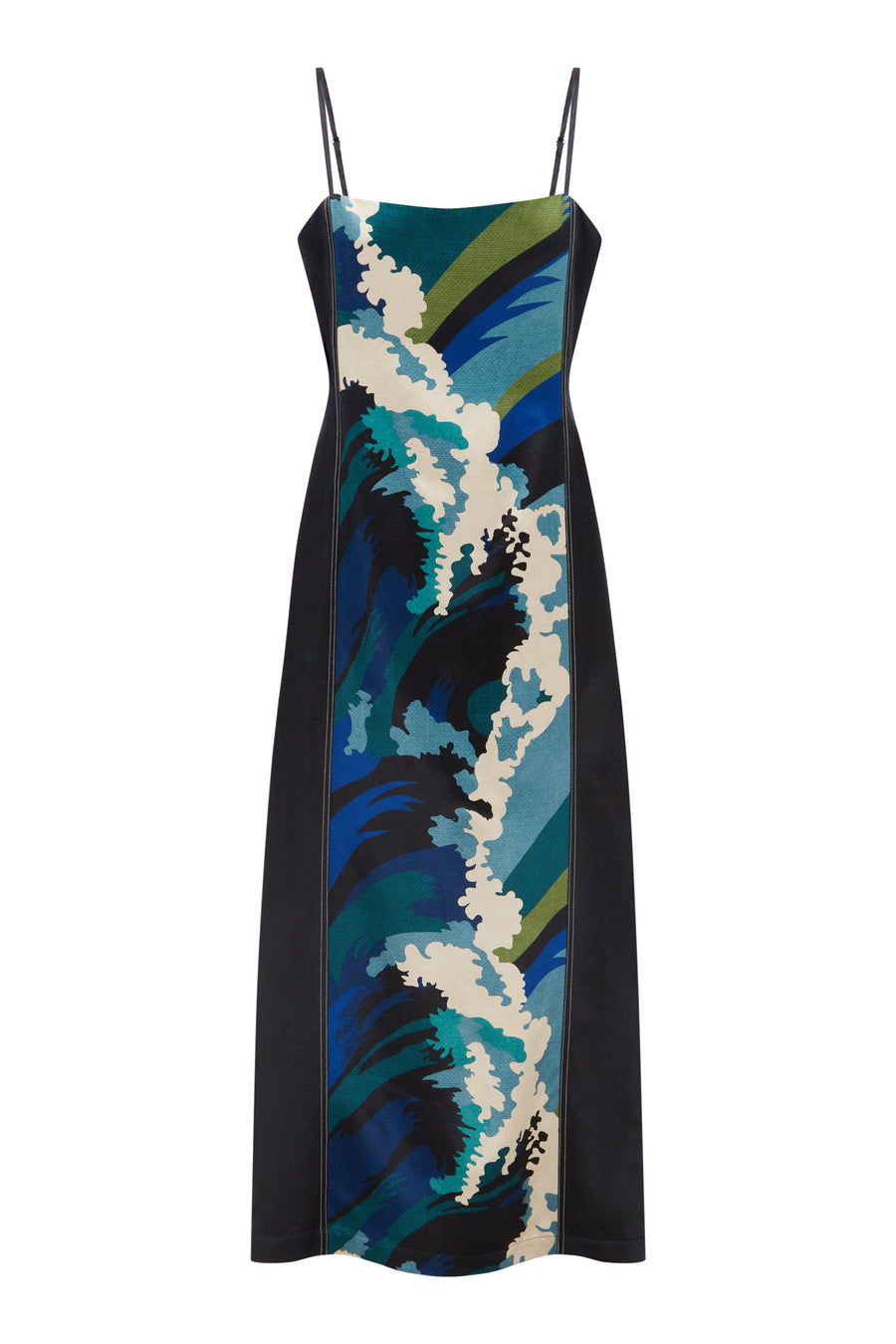 Wave Midi Dress Dresses Alèmais   