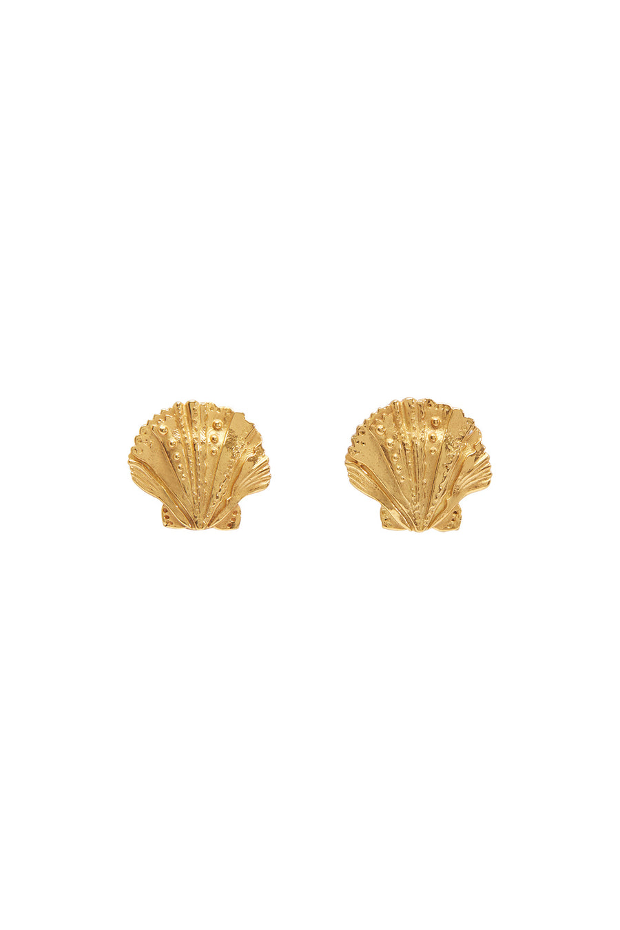 Curio Shell Studs Earrings Alèmais   