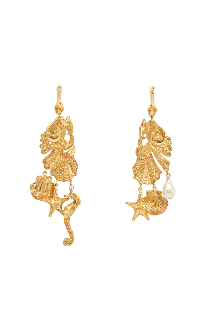 Curio Sea Charm Earrings Earrings Alèmais   