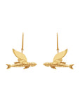 Curio Flying Fish Earrings Earrings Alèmais   