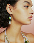 Encanto Beaded Drop Earrings- Preorder Earrings Alèmais   