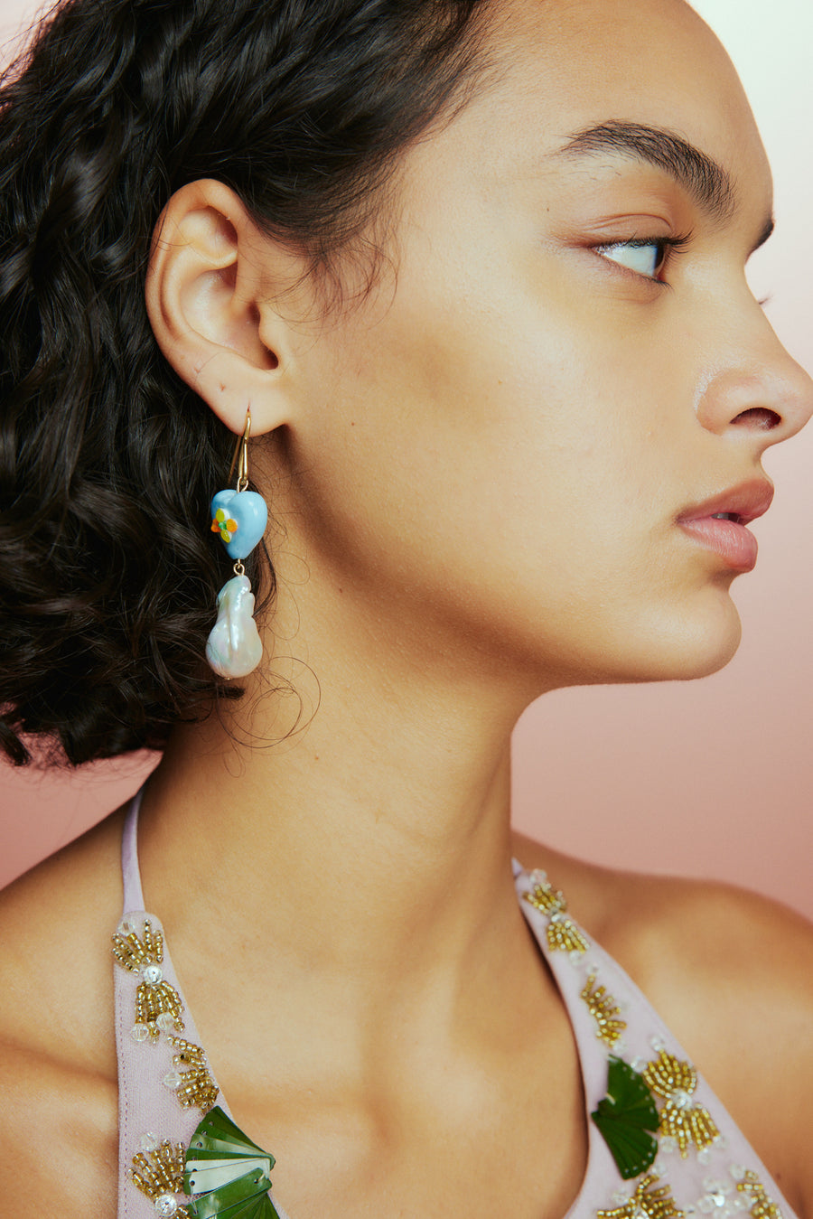 Encanto Beaded Drop Earrings- Preorder Earrings Alèmais   