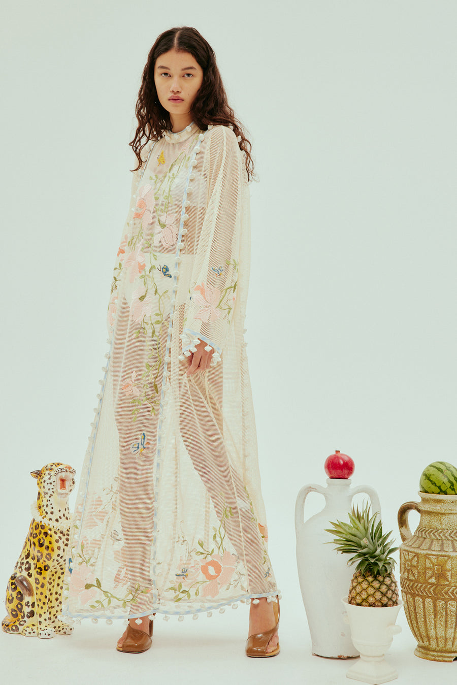 Bijou Embroidered Gown- Preorder Dresses Alèmais   