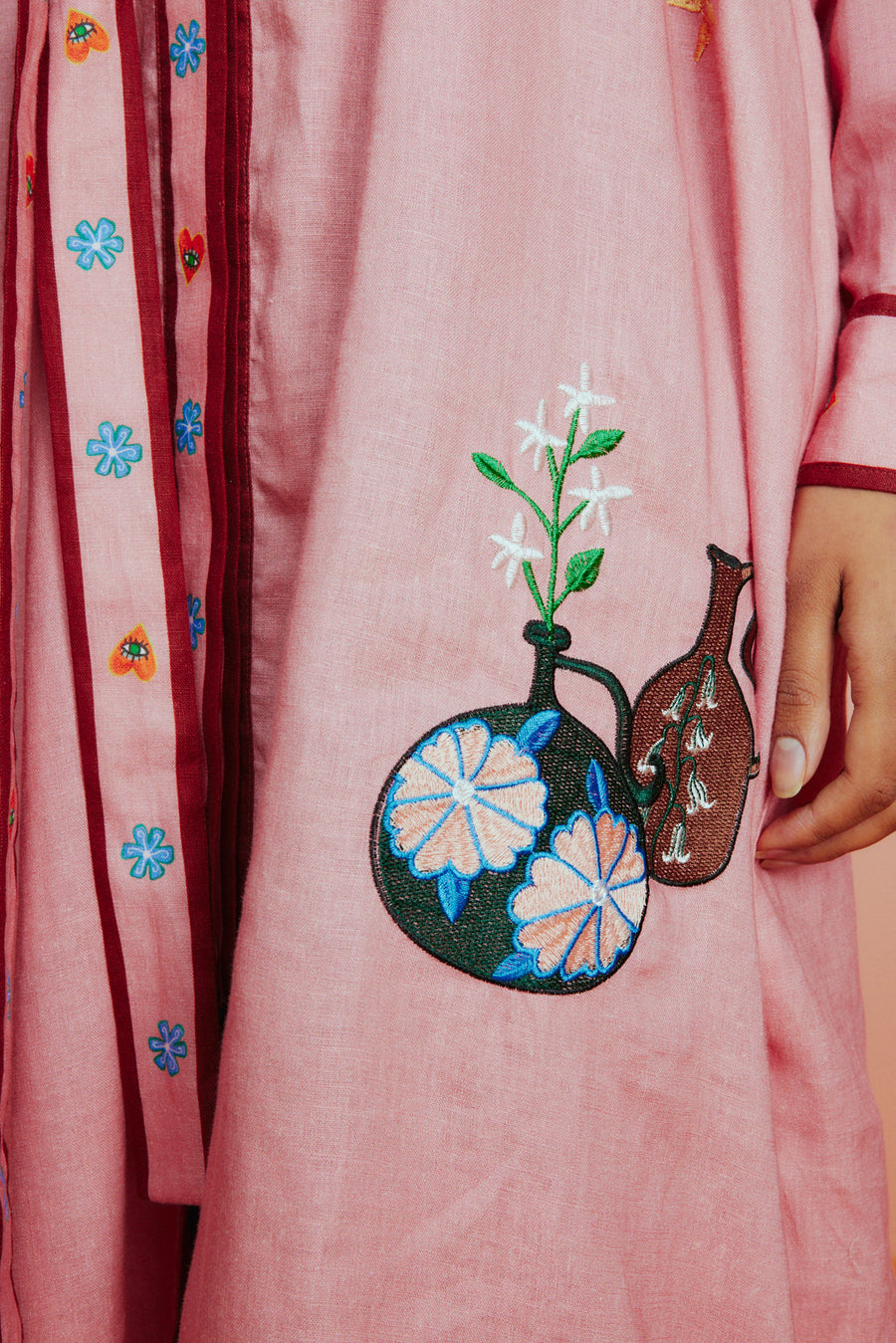 Timmy Embroidered Shirtdress- Preorder Dresses Alèmais   