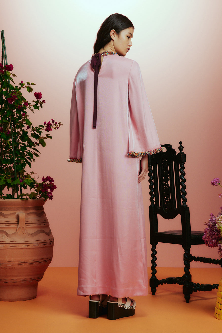 Orion Gown Pink- Preorder Dresses Alèmais   