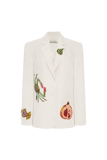 Seb Embellished Blazer Blazer Alèmais