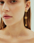 Encanto Mismatched Drop Earrings Earrings Alèmais   