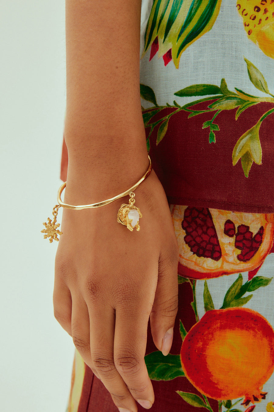 Encanto Collector Charm Bangle Gold- Preorder Bracelets Alèmais   