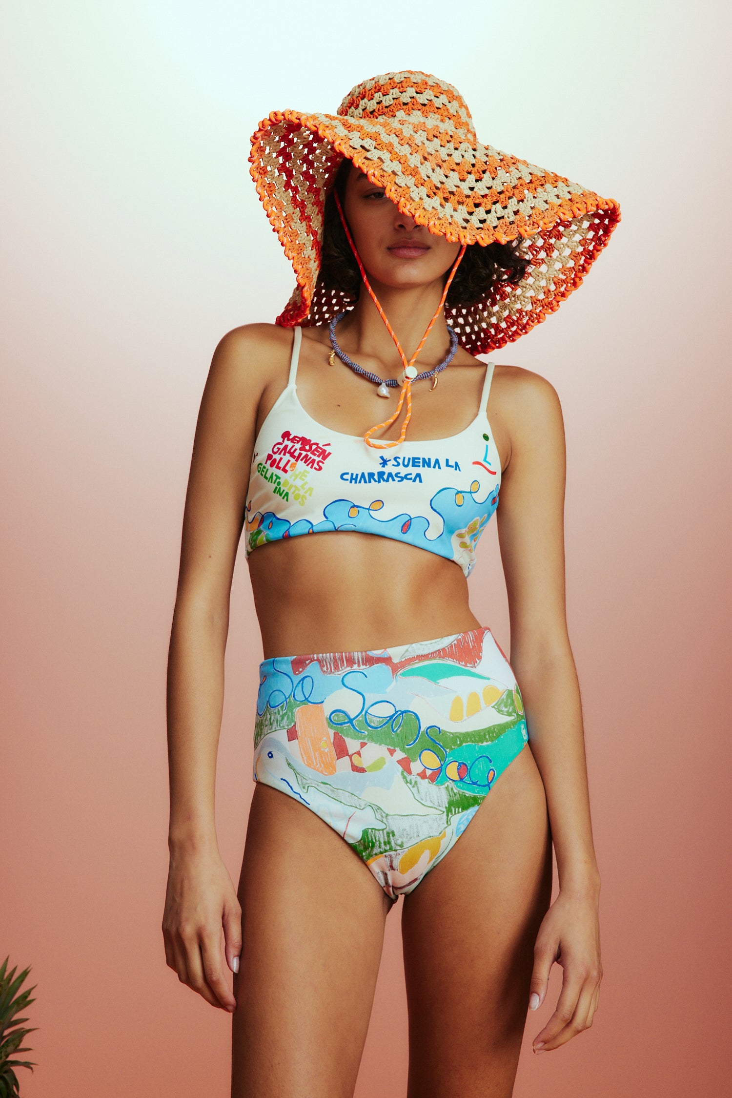 Nadia Scoop Neck Top swim Alèmais