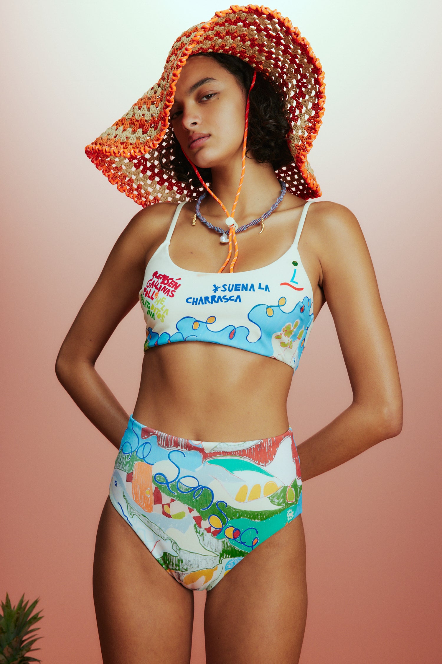 Nadia Scoop Neck Top swim Alèmais