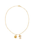 Encanto Fine Charm Necklace Gold Necklaces Alèmais   