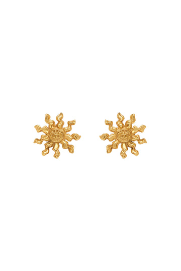 Encanto Sun Studs Gold- Preorder Earrings Alèmais   