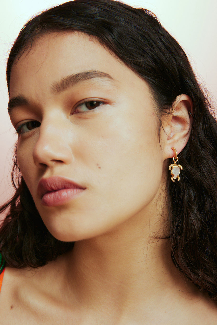 Encanto Turtle Drop Earrings- Preorder Earrings Alèmais   