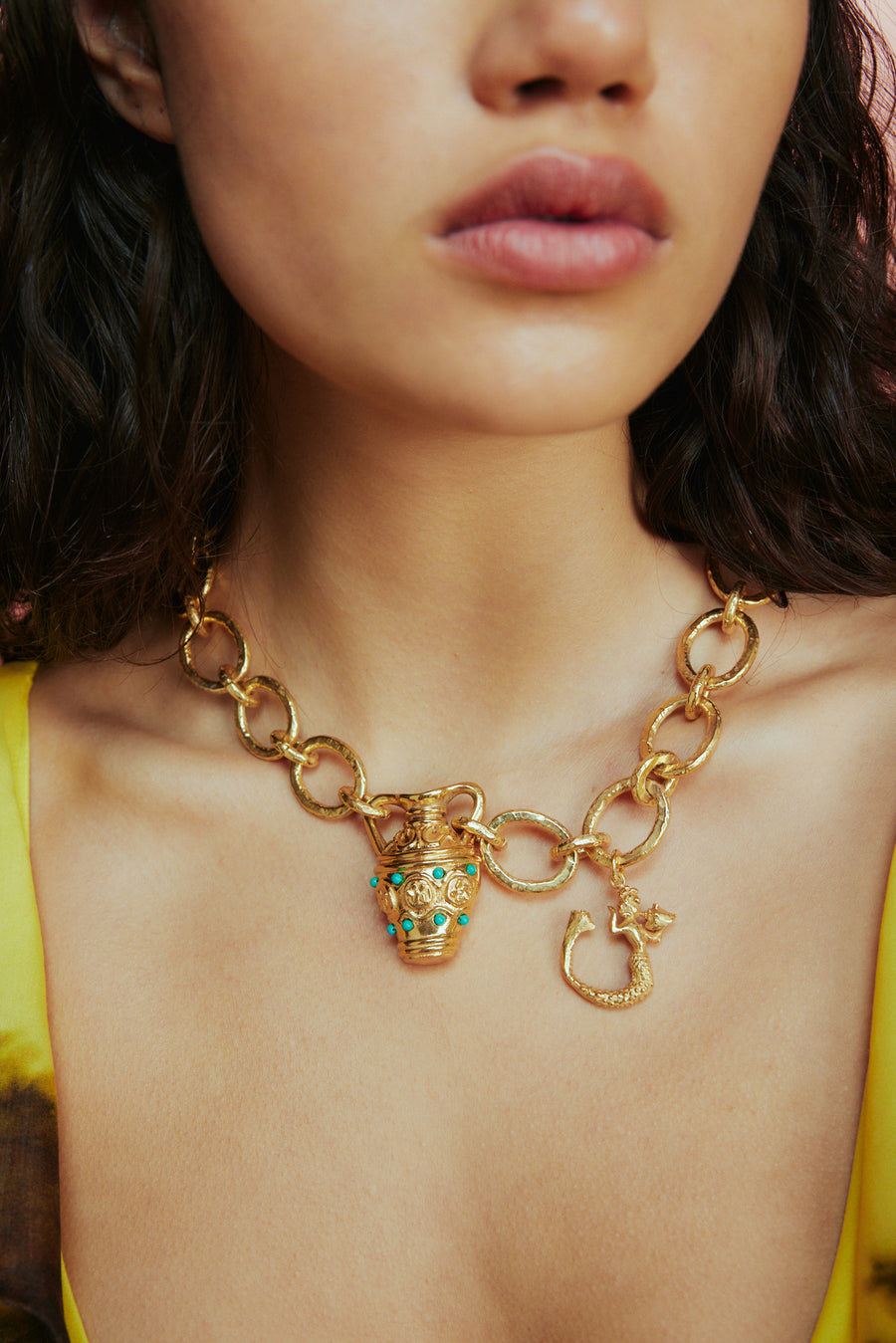 Encanto Relic Chain Necklace- Preorder Necklaces Alèmais   