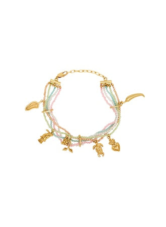 Encanto Semiprecious Bracelet Gold- Preorder Bracelets Alèmais   