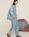 Charlene Denim Jean- Preorder denim jeans Alèmais