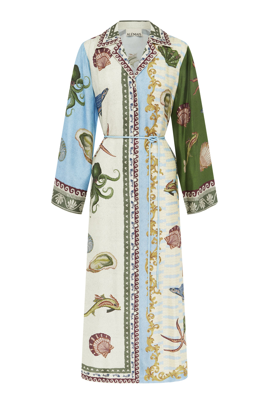 Bath House Silk Shirtdress Dresses Alèmais