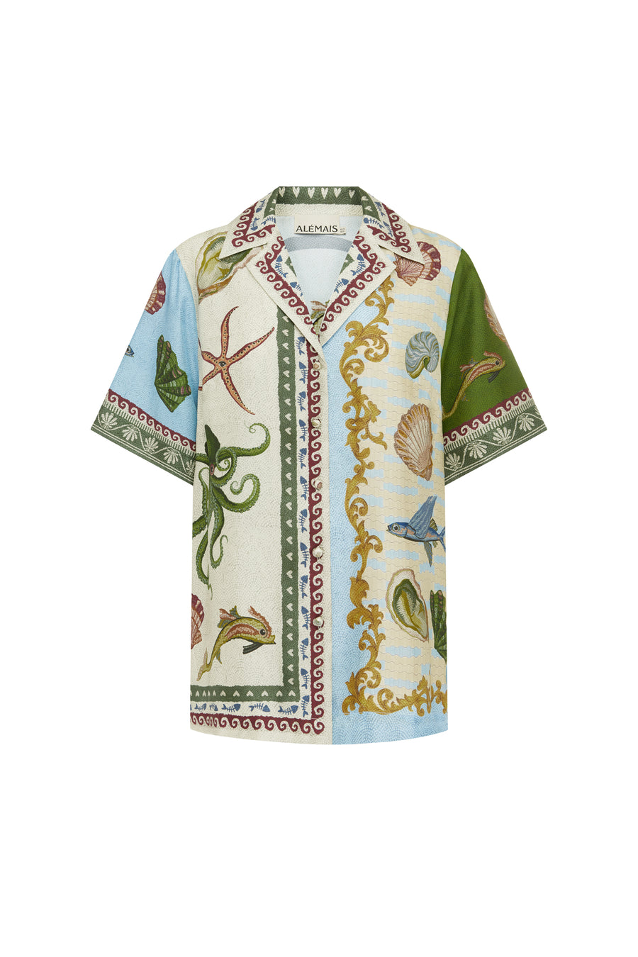 Bath House Silk Shirt shirt Alèmais