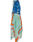 Surrealist Summer Scarf Midi Dress Dresses Alèmais