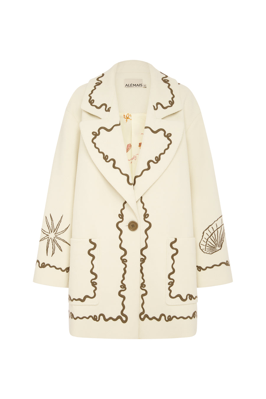 Sammy Embroidered Jacket jacket Alèmais