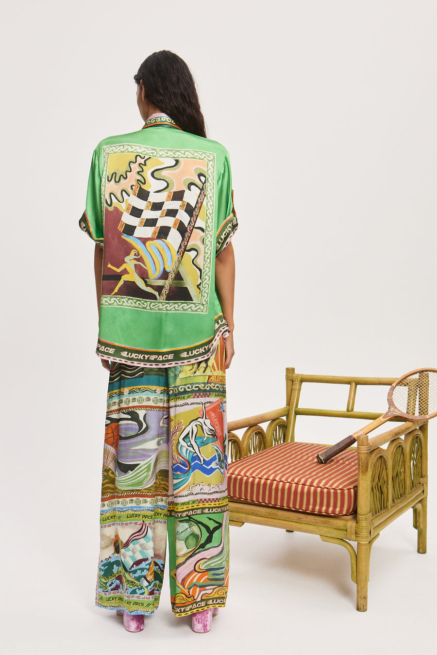 Lucky Pace Silk Shirt shirt Alèmais