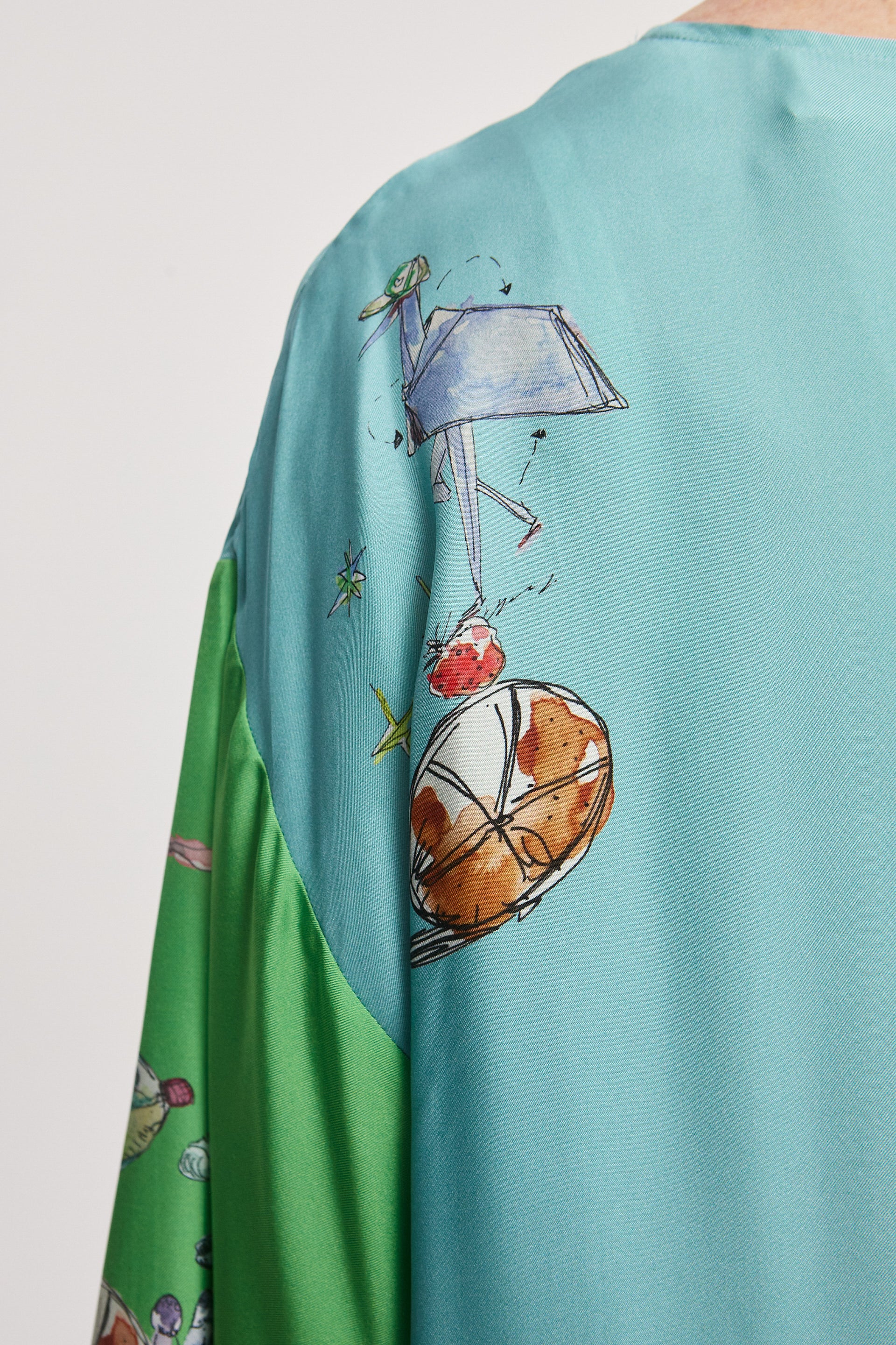 Daria Silk Midi Dress Dresses Alèmais