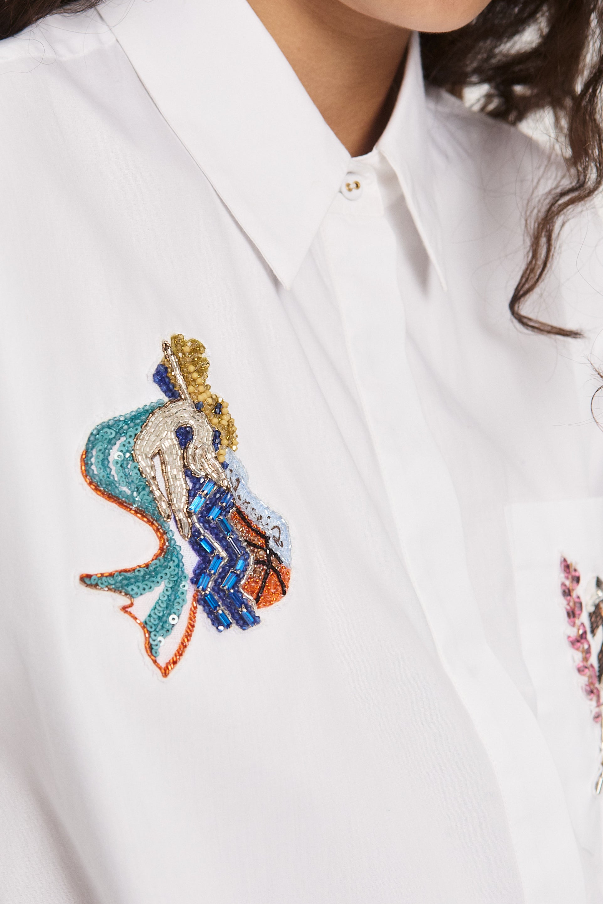 Anouk Embellished Shirt shirt Alèmais