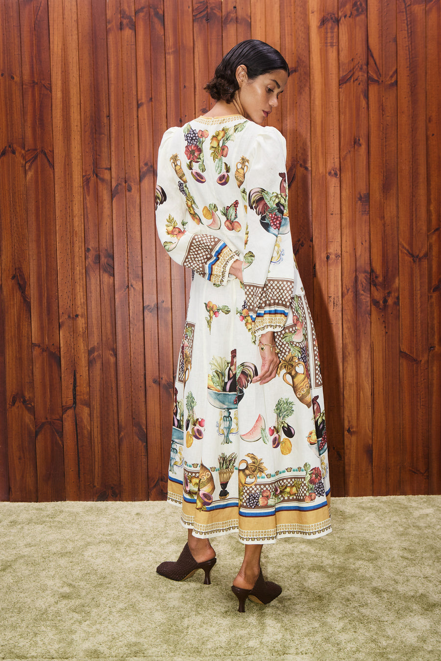 Mercado Midi Dress- Preorder Dresses Alèmais