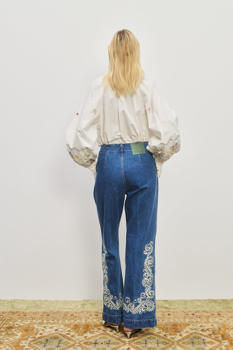Jacones Flare Denim Jean- Preorder denim jeans Alèmais