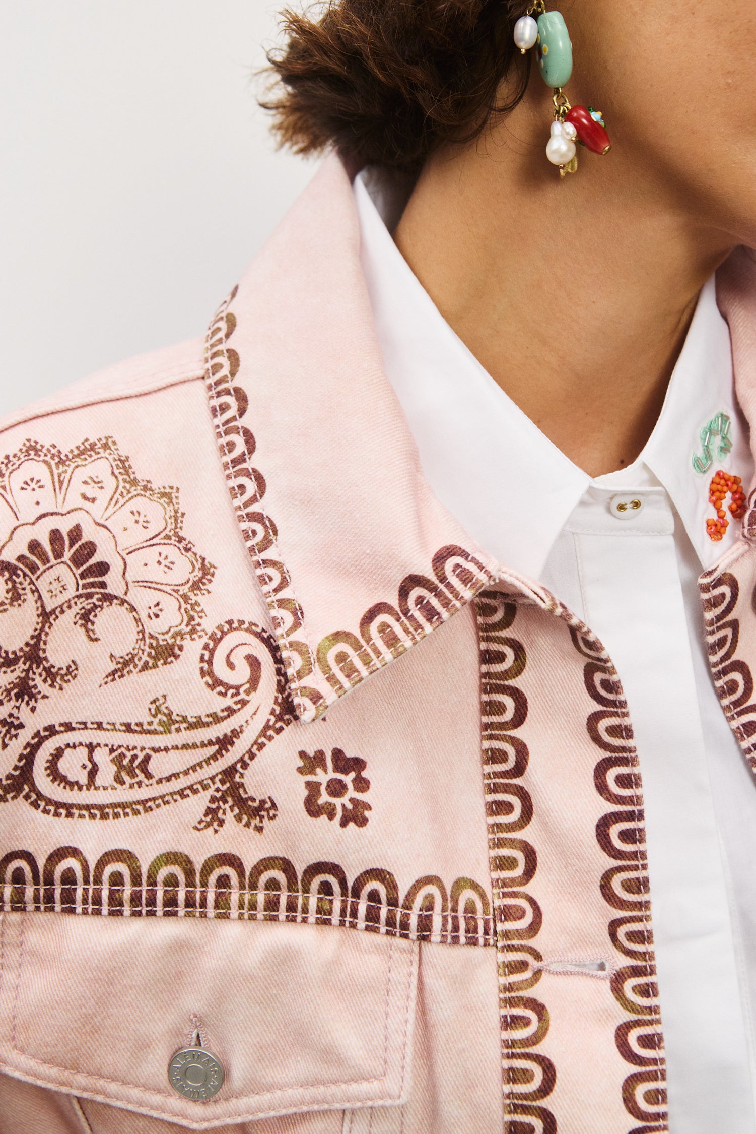 Akia Denim Jacket jacket Alèmais