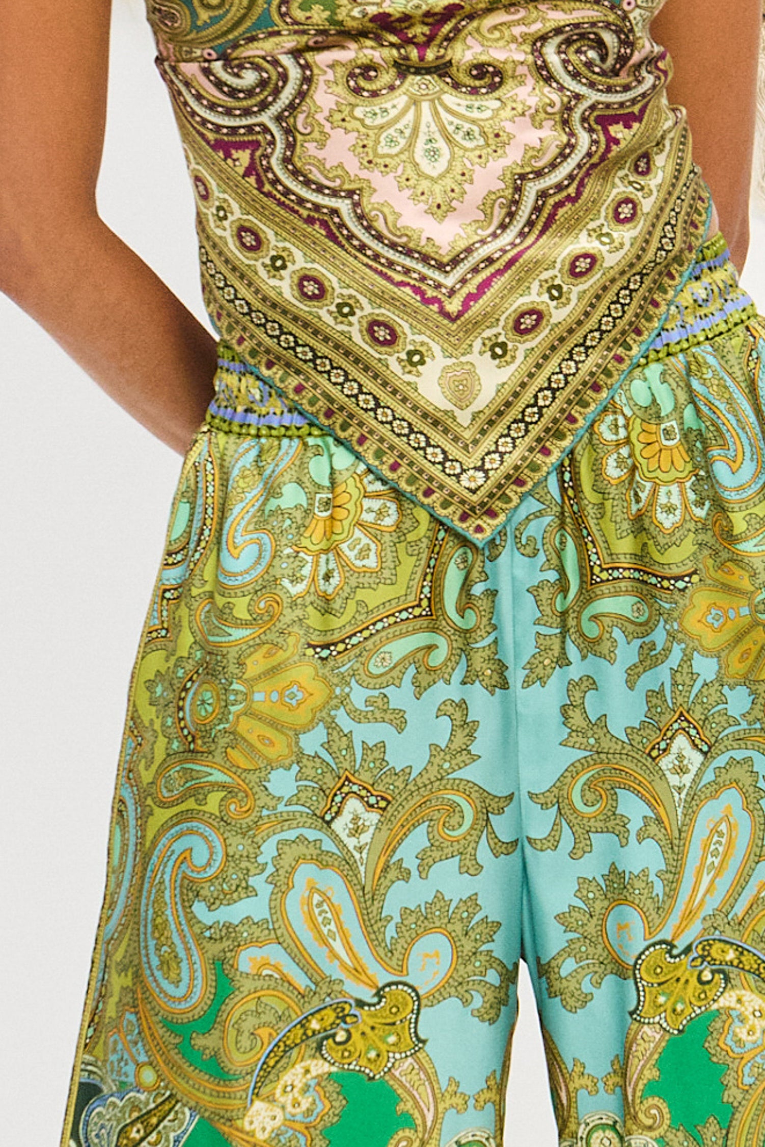 Clemenza Silk Pant Pants Alèmais