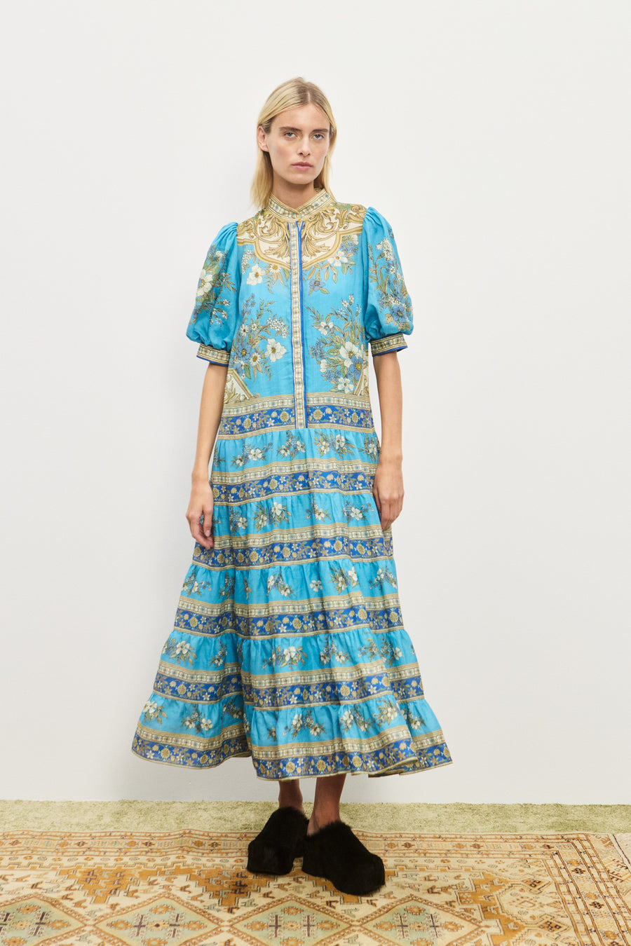 Cassie Tiered Midi Dress- Preorder Dresses Alèmais