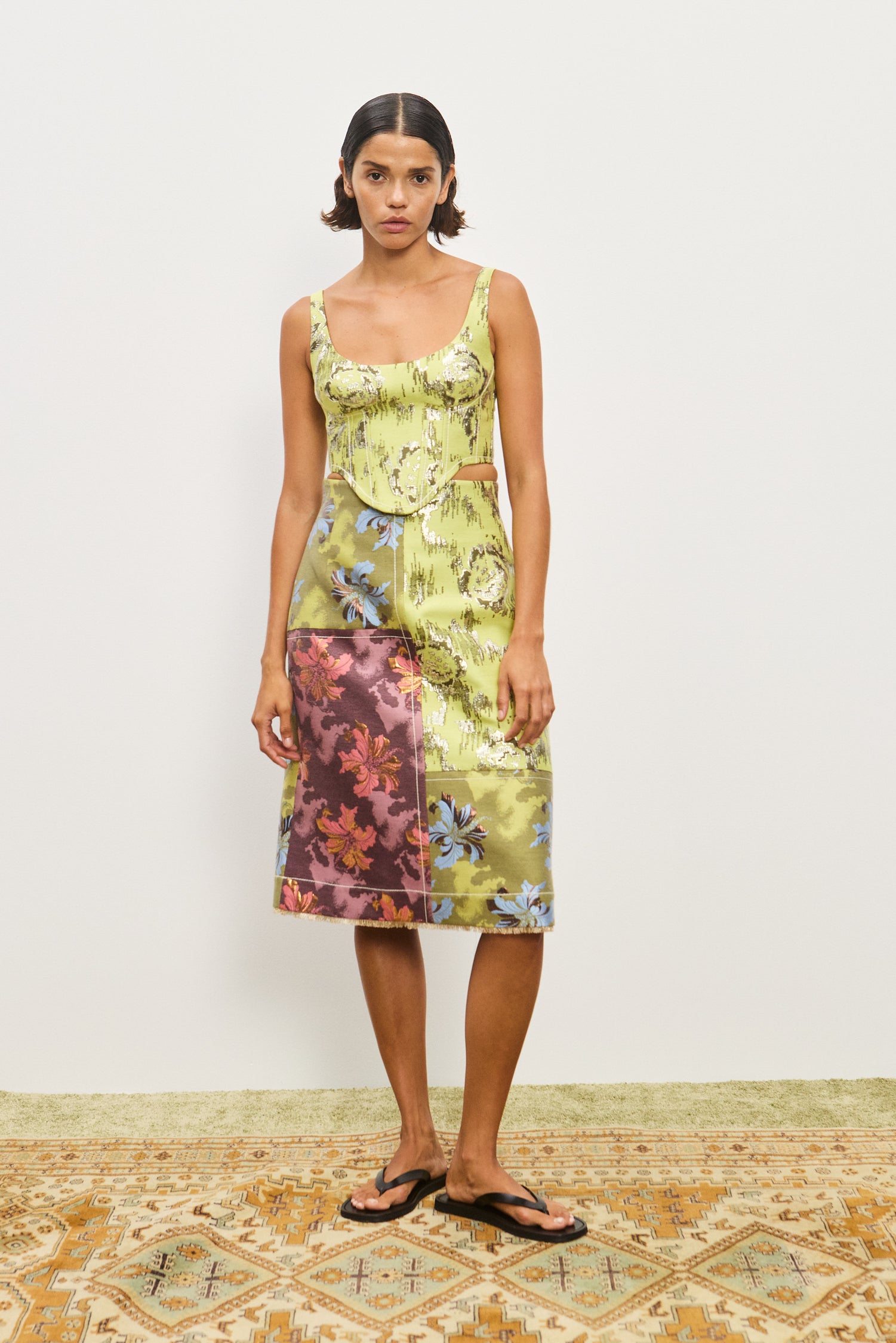 Adriana Jacquard Skirt Skirts Alèmais